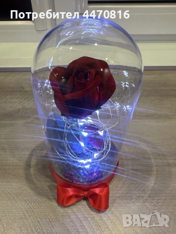 Вечна роза, снимка 5 - Романтични подаръци - 52924111