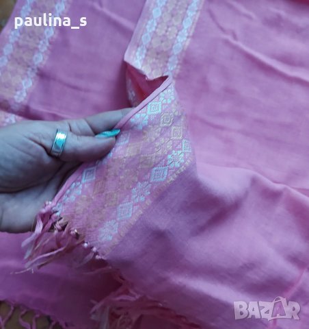 Четири различни броя / Два - Индийски шал 100% фин памук и 2 ангора , снимка 4 - Шалове - 32580778