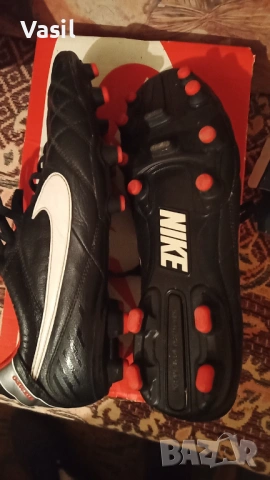Бутонки Nike TIEMPO 44 номер, снимка 3 - Футбол - 53507657