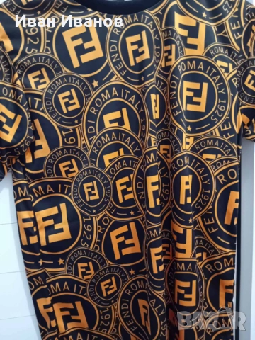 Оригинална тениска Fendi, снимка 9 - Тениски - 51651575