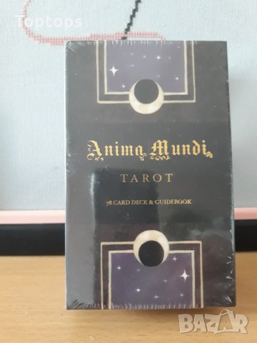 Anima Mundi Tarot - уникални 78 таро карти с кутия и хартиена книжка, снимка 1 - Карти за игра - 34657432