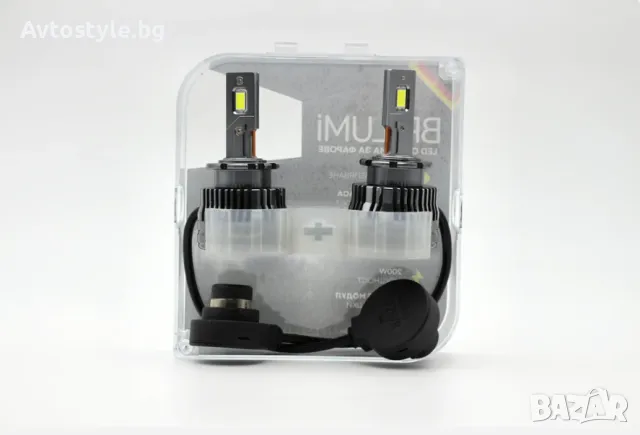 LED крушки за фарове BRILUMI Xenite, D2S, 100W-CANBUS, 6000K, снимка 2 - Аксесоари и консумативи - 50065290