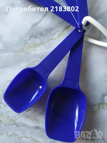 Tupperware мерителни лъжички, снимка 3 - Прибори за хранене, готвене и сервиране - 49116821