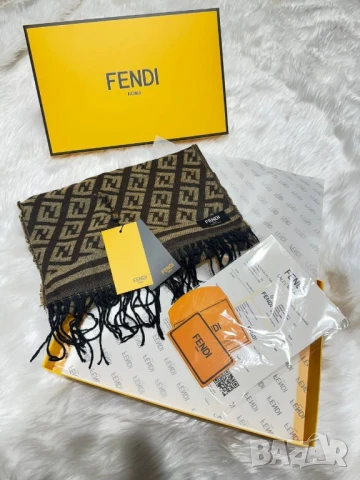 шал в  кутия gucci emporio armani fendi , снимка 9 - Шалове - 50746827