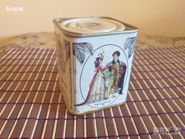 Метална кутия от чай 1992г, снимка 2 - Други - 28068804