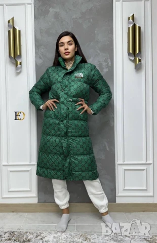дълго дамско яке the north face gucci, снимка 6 - Якета - 51428533
