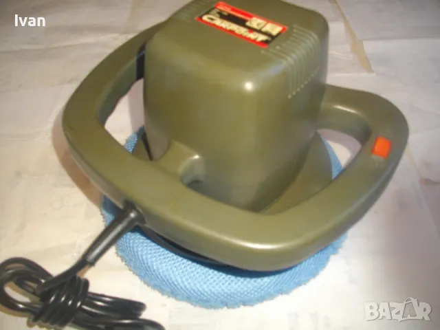 120W/ф240мм CAPROIT НИДЕРЛАНДСКА ЕЛЕКТРИЧЕСКА ПОЛИР ПАСТИР МАШИНА ПОЛИРАНЕ ПАСТИРАНЕ СТЪКЛА ФАРОВЕ, снимка 16 - Полирмашини - 48436542