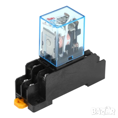 Реле LY2NJ с цокъл - професионално управление на товари до 10A 250V