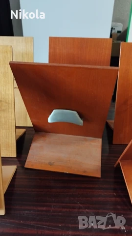 Меню дървена стойка - Дисплей за мхоголистово меню 23/34см, снимка 7 - Обзавеждане за заведение - 51173517