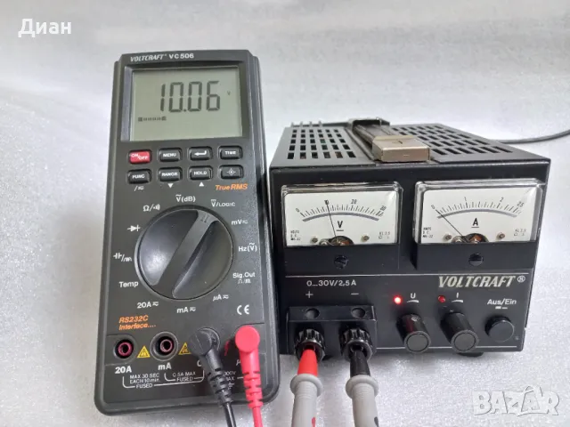 Лабораторно захранване Voltcraft, снимка 5 - Друга електроника - 48335273