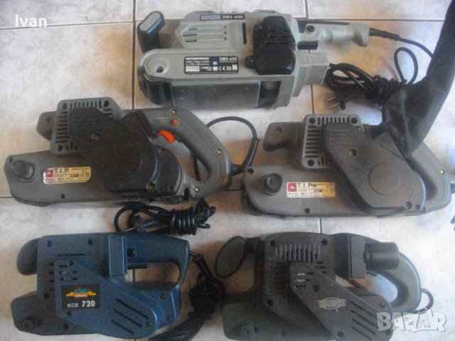 ЗА ЧАСТИ/ЗА РЕМОНТ-Лентов Шлайф-Немски-600W-720W-760W-810W-DURO/Top Craft/Tolimor/T.I.P., снимка 2 - Други инструменти - 37358922