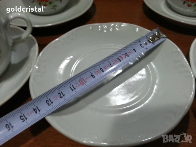 Стар български порцелан чаши за чай , снимка 8 - Антикварни и старинни предмети - 43689936