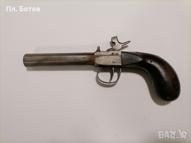 Голям капсулен пистолет , снимка 6 - Антикварни и старинни предмети - 40633031