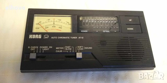 Korg AT-12 Auto Chromatic Tuner, снимка 6 - Друга електроника - 43657688