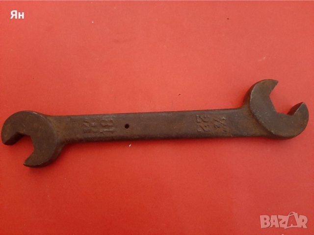 Английски Стар Стоманен Гаечен Ключ-18/22мм от 1950-те 