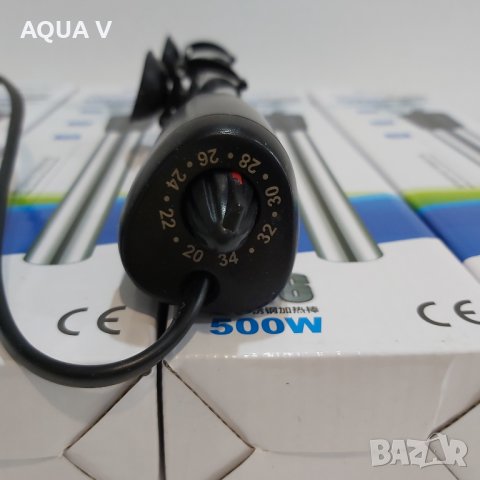 Нагревател за аквариум стоманен от 100 до 500W, снимка 2 - Аквариуми - 35581831