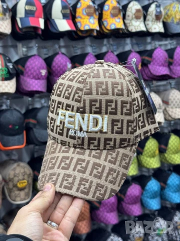 шапки с козирка hermes fendi celine gucci dsquared2 balenciaga , снимка 9 - Шапки - 50672515
