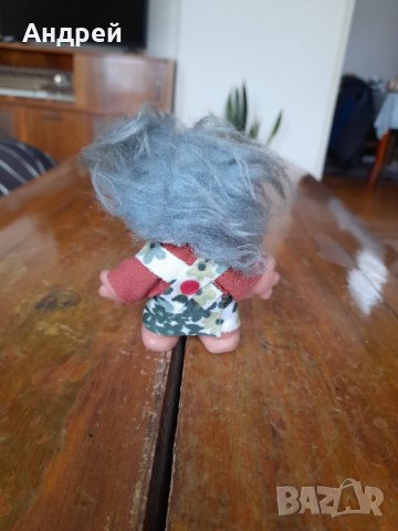 Стара кукла Трол, снимка 3 - Други ценни предмети - 43353365