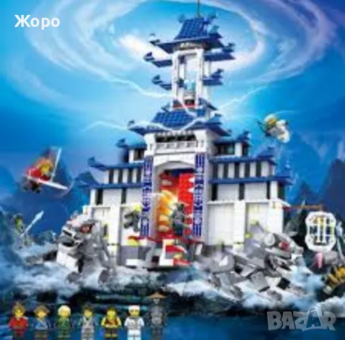 КОНСТРУКТОР ХРАМЪТ НА СЪВЪРШЕНОТО ОРЪЖИЕ ОТ СЕРИЯТА НИНДЖА-РЕПЛИКА 668127 , снимка 2 - Конструктори - 47677817