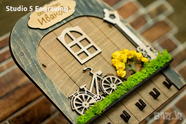 Разгледайте и другите ни модели на къщички за ключове!, снимка 2 - Закачалки - 39617704