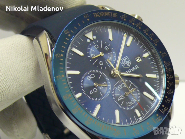 BENYAR Мъжки ръчен часовник, работещ с дата, снимка 15 - Мъжки - 53329996