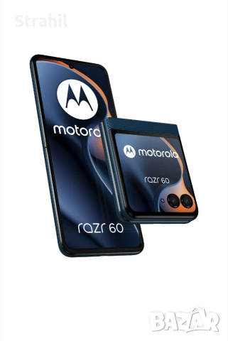 Motorola razr 60, 8GB RAM, 256GB, PANTONE Gibraltar Sea, снимка 2 - Motorola - 52617634