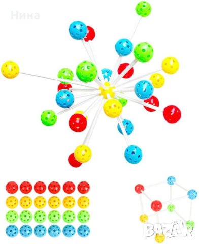 Конструктор за пространствени фигури , снимка 7 - Конструктори - 43626323
