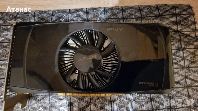 2 видеокарти - GTX 550 Ti 1GB DDR5 192bit PNY + GTX 560 1GB DDR5 256bit Gigabyte Windforce, снимка 6 - Видеокарти - 51691004