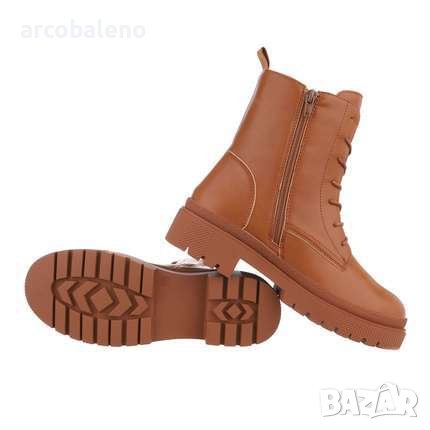 Дамски боти с връзки, 2цвята , снимка 3 - Дамски боти - 43009508