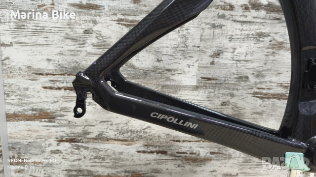 Карбонова аеро шосейна рамка Cipollini RB1K The One Rim | M, снимка 4 - Части за велосипеди - 53028468