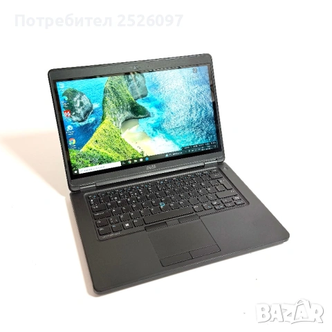 DELL Latitude E5450/14” FHD Touch/i5-5300U/8GB RAM/255GB SSD/Подсветка, снимка 3 - Лаптопи за работа - 53450187