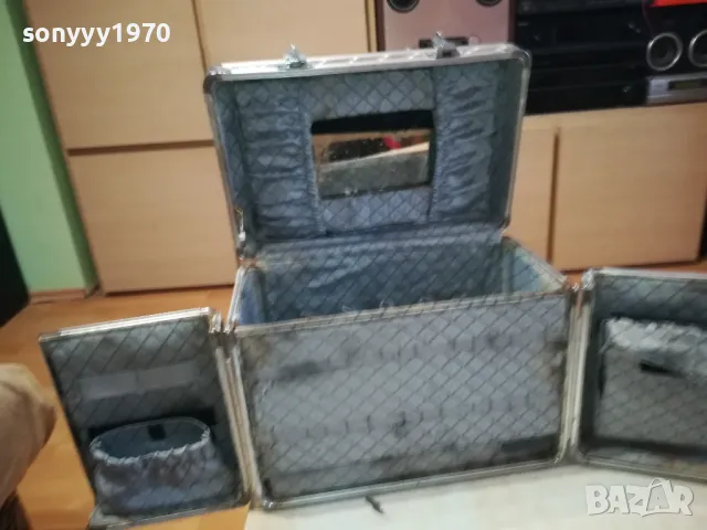 GIANNINI-МЕТАЛЕН КУФАР-ВНОС ГЕРМАНИЯ 2912241828, снимка 2 - Куфари с инструменти - 48491465