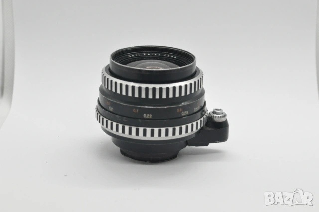 Обектив Carl Zeiss Jena Flektogon 35mm f/2.8 за Exakta, снимка 4 - Обективи и филтри - 53288650
