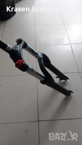 Амортисьорна вилка за велосипед 26цола, заключваща, снимка 2 - Велосипеди - 48419338