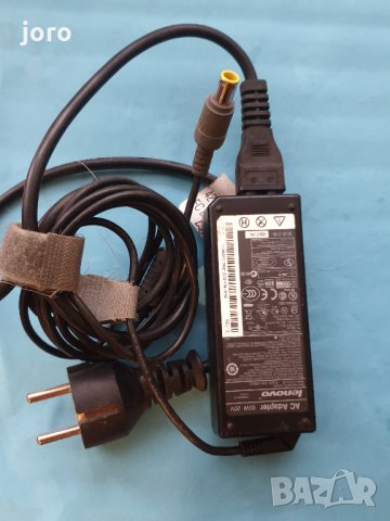 lenovo ac adapter 65w 20v, снимка 1