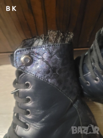 Боти 36ти номер, естествена кожа , снимка 2 - Дамски боти - 52934482