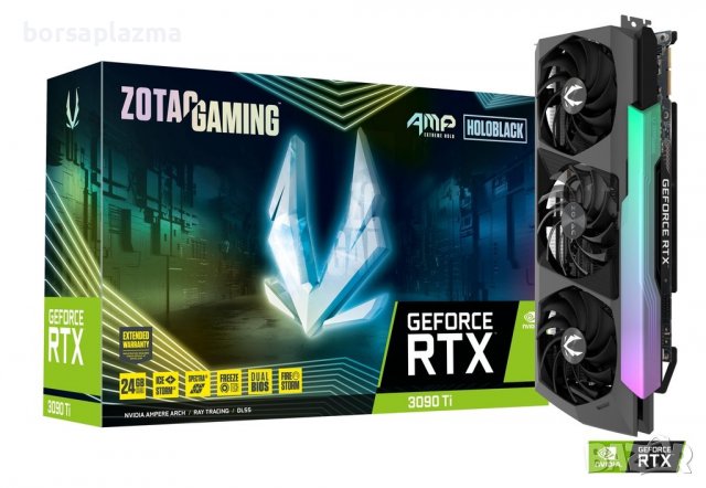 ZOTAC GAMING GeForce RTX 3090 Ti AMP! Extreme Holo 24GB, снимка 1