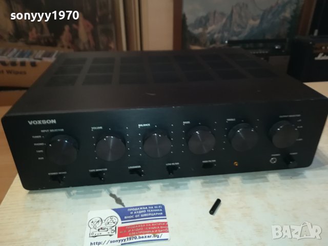 VOXSON-AMPLIFIER-MADE IN ITALY 3011231047, снимка 3 - Ресийвъри, усилватели, смесителни пултове - 43209554