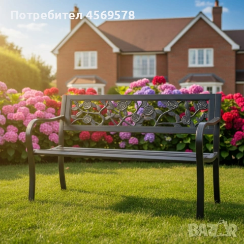 🌟Градинска пейка - стил и удобство в градината🌟 , снимка 2 - Градински мебели, декорация  - 53564698