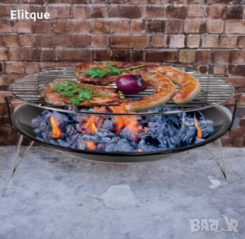 Градинско барбекю на дървени въглища LAMARQUE LBQ-SR14, снимка 3 - Други стоки за дома - 52853951