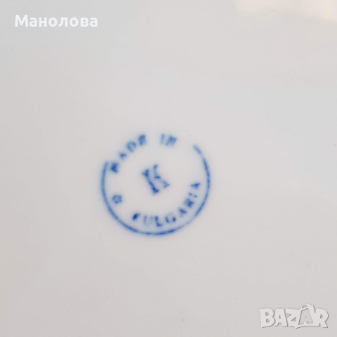 Порцеланова кутия за бижута производство на завод ”Китка” - Нови Пазар, снимка 9 - Антикварни и старинни предмети - 36574839