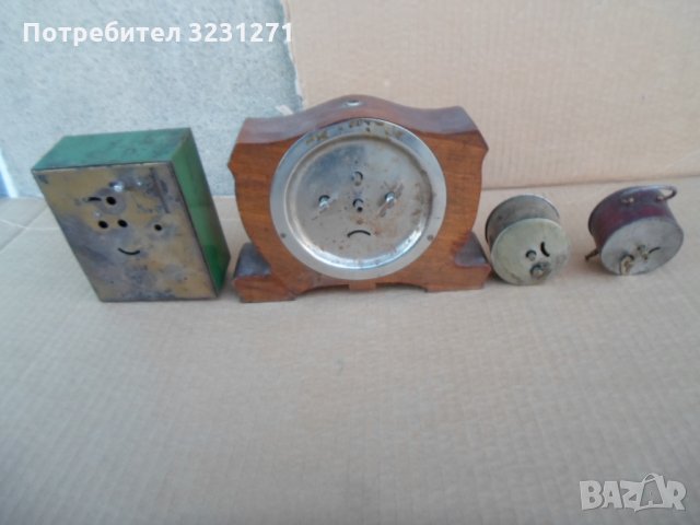 4бр антикварни настолни часовници, снимка 5 - Антикварни и старинни предмети - 35006024