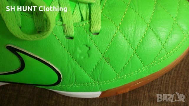 NIKE TIEMPO Размер EUR 38 / UK 5 обувки за футбол в зала естествена кожа 47-13-S, снимка 7 - Футбол - 53047245