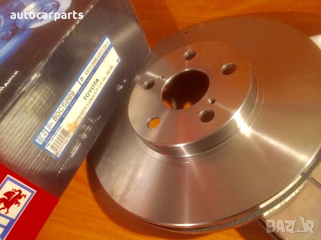 Спирачни дискове за ТОЙОТА Селика и Авенсис / TOYOTA Celica и Avensis, снимка 3 - Части - 44044365