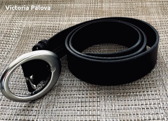 Модерен дамски колан FAVOURITE  естествена кожа, снимка 12 - Колани - 49732595