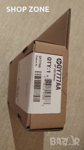 Оптична мишка HP с USB кабел, снимка 3 - Клавиатури и мишки - 28080912