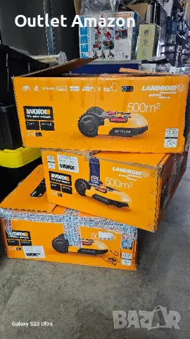 косачка робот worx wr141e, снимка 3 - Градинска техника - 49617529