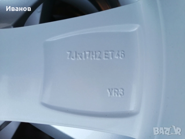оригинални джанти 17" 5х100 Skoda , снимка 10 - Гуми и джанти - 52354073