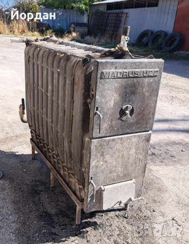 Котел на твърдо гориво Виадрус , снимка 3 - Отоплителни печки - 52153738