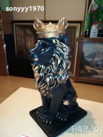 LION KING-BLACK & GOLD 1406222028, снимка 6 - Антикварни и старинни предмети - 37087708